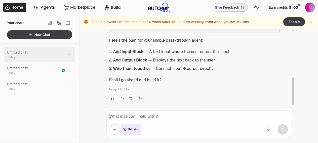 Build Plan checklist
