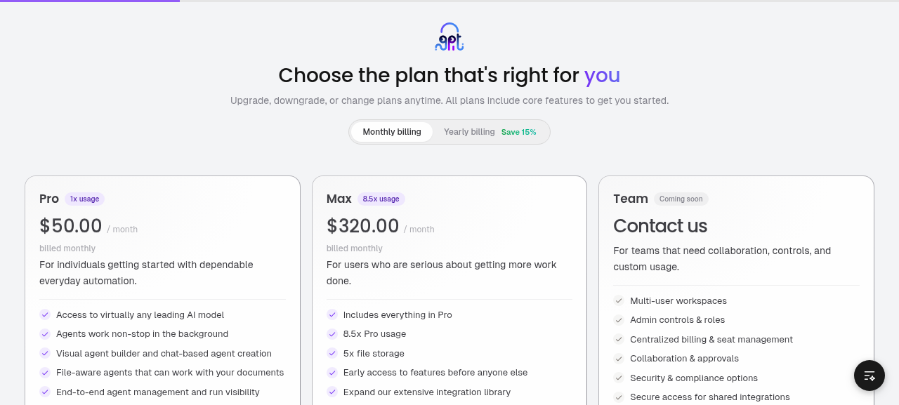 post-login integrations surface