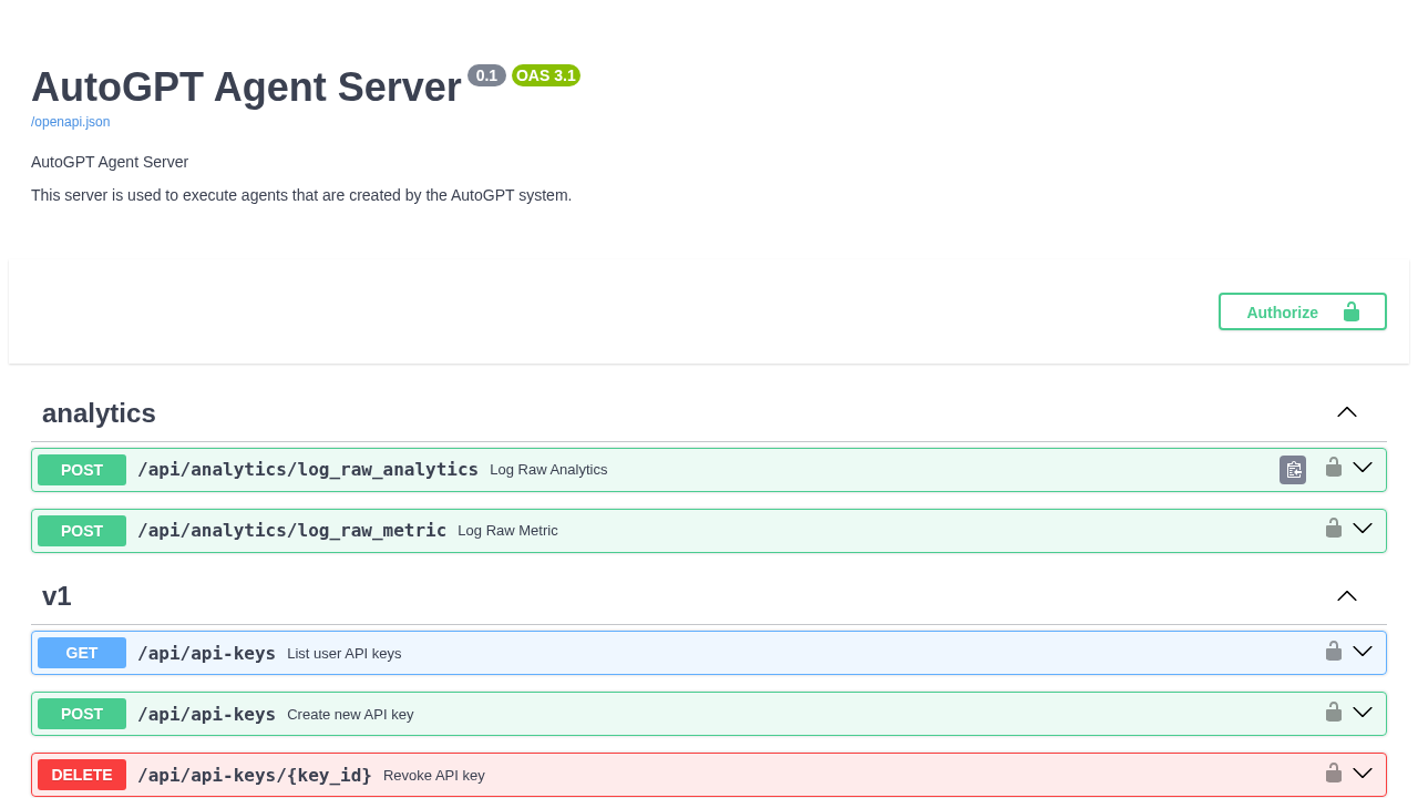 Swagger - platform linking endpoints